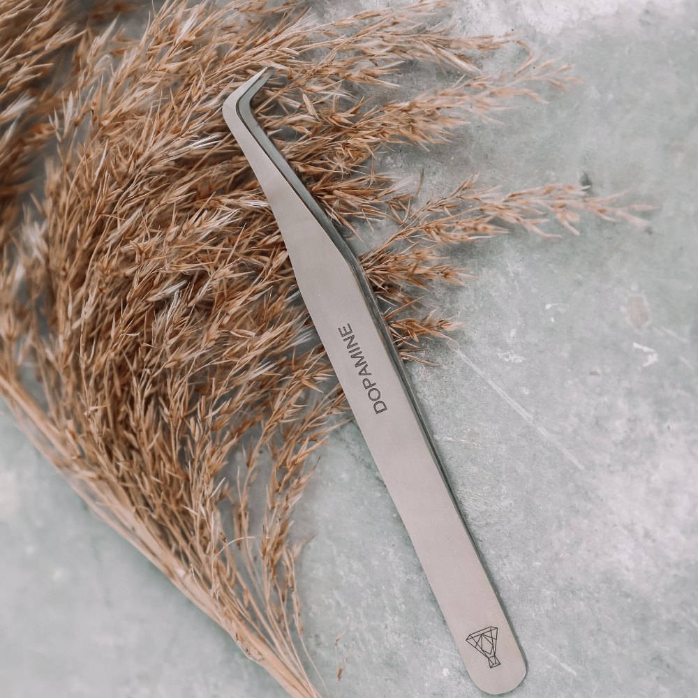 Dop amin Eyelash Extensions Tweezer