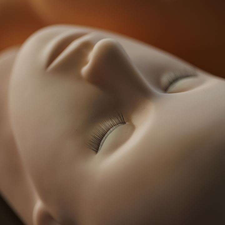 EYELASH EXTENSION TRAINING PRACTICE HEAD