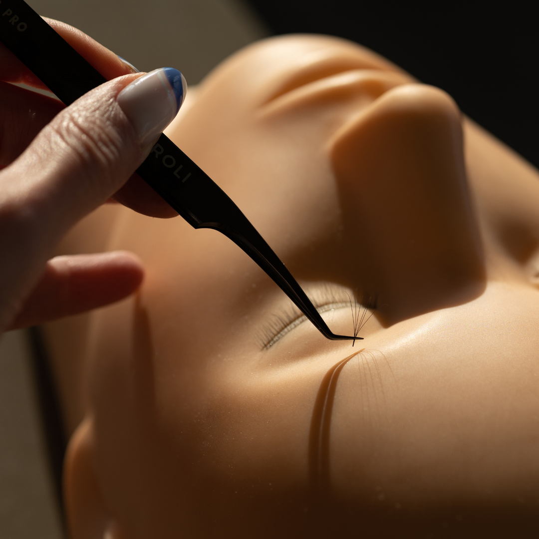 EYELASH EXTENSION TRAINING PRACTICE HEAD