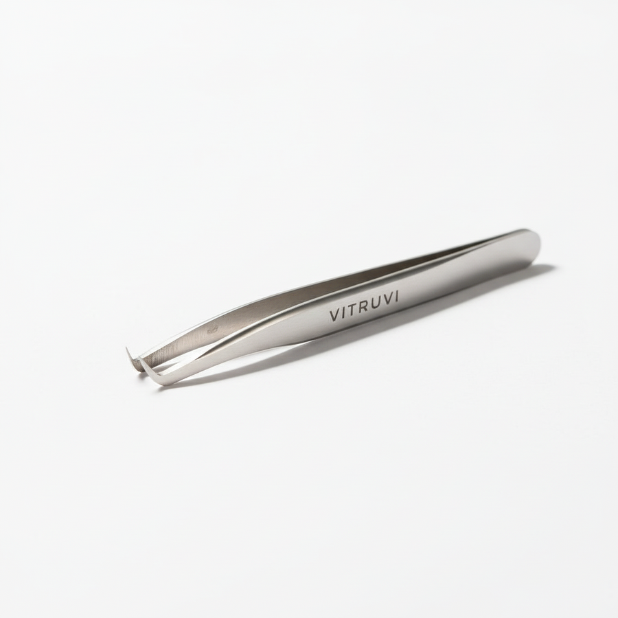 vitruvi eyelash extensions tweezers