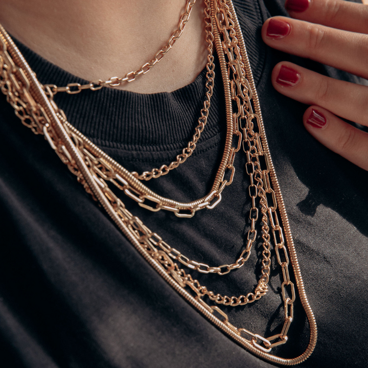 REYNA MULTI-CHAIN NECKLACE