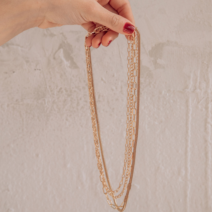 REYNA MULTI-CHAIN NECKLACE